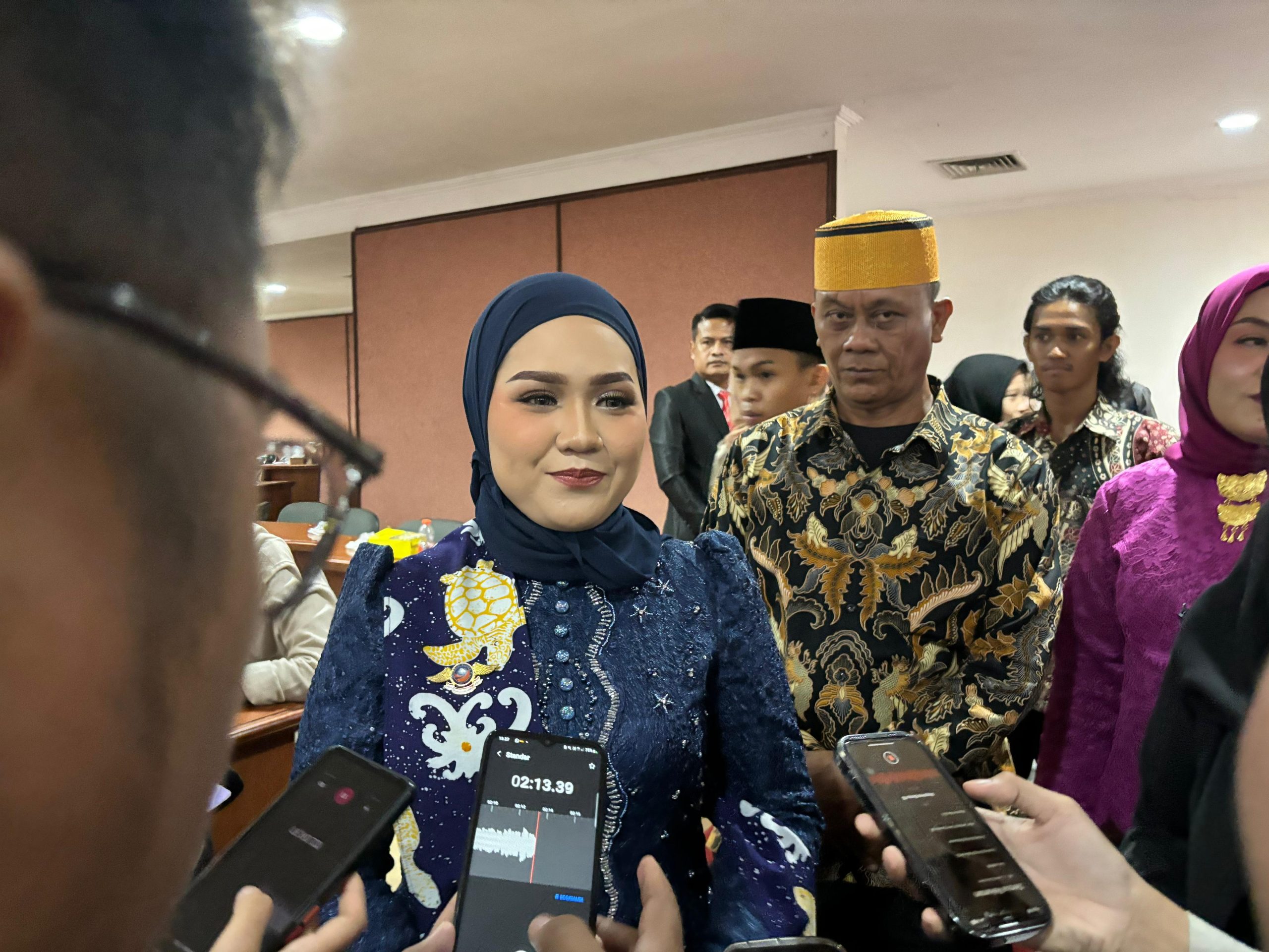 Anggota DPRD Berau, Oktavia.