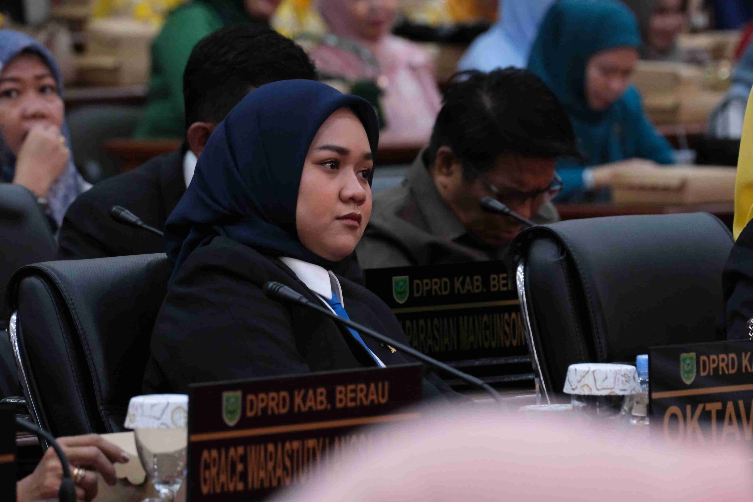 Anggota DPRD Berau, Oktavia.